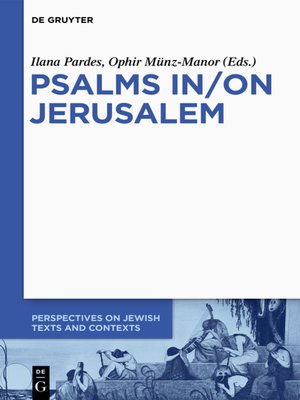 cover image of Psalms In/On Jerusalem